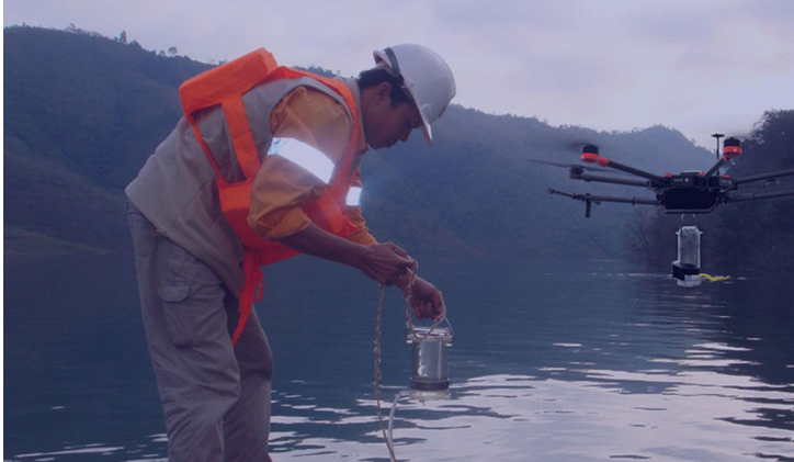 工業(yè)無(wú)人機(jī)水利勘探實(shí)際應(yīng)用案例(圖2) 環(huán)保無(wú)人機(jī)