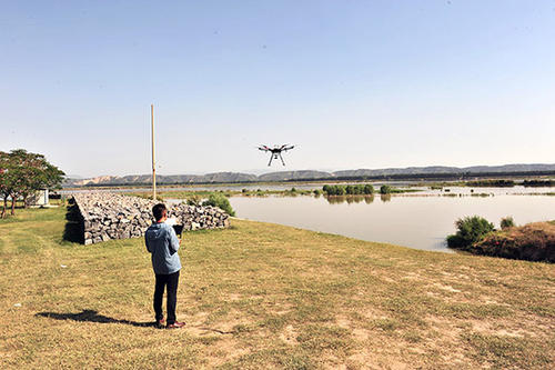 工業無人機應用在水利工程上有何表現?(圖1) 工業無人機