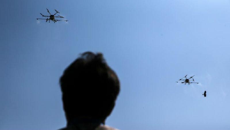 工業(yè)無人機亮相高空負責監(jiān)測大氣污染源(圖2) 工業(yè)無人機